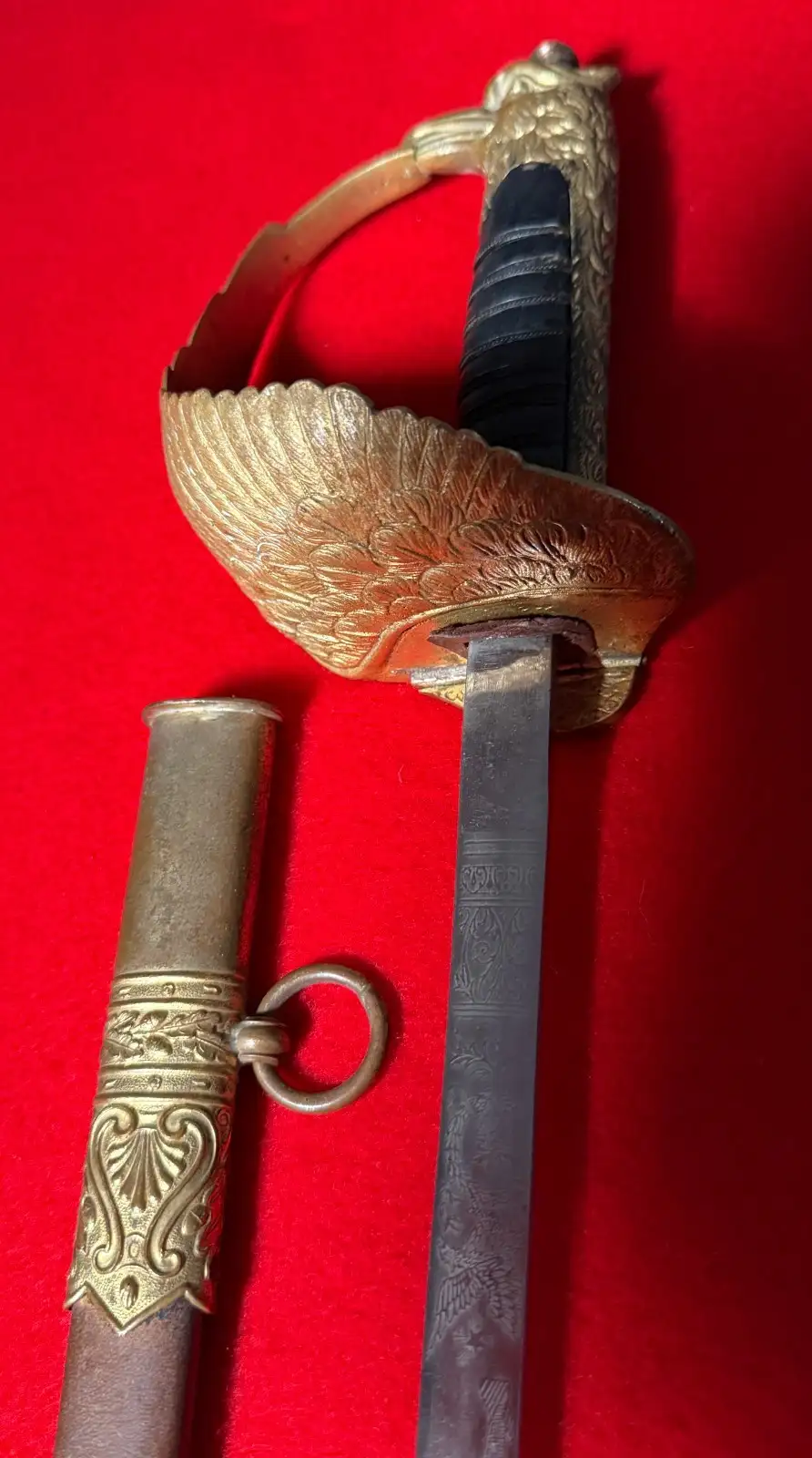 Italian WW2 Air Force Officer M1923 Sword - View 12