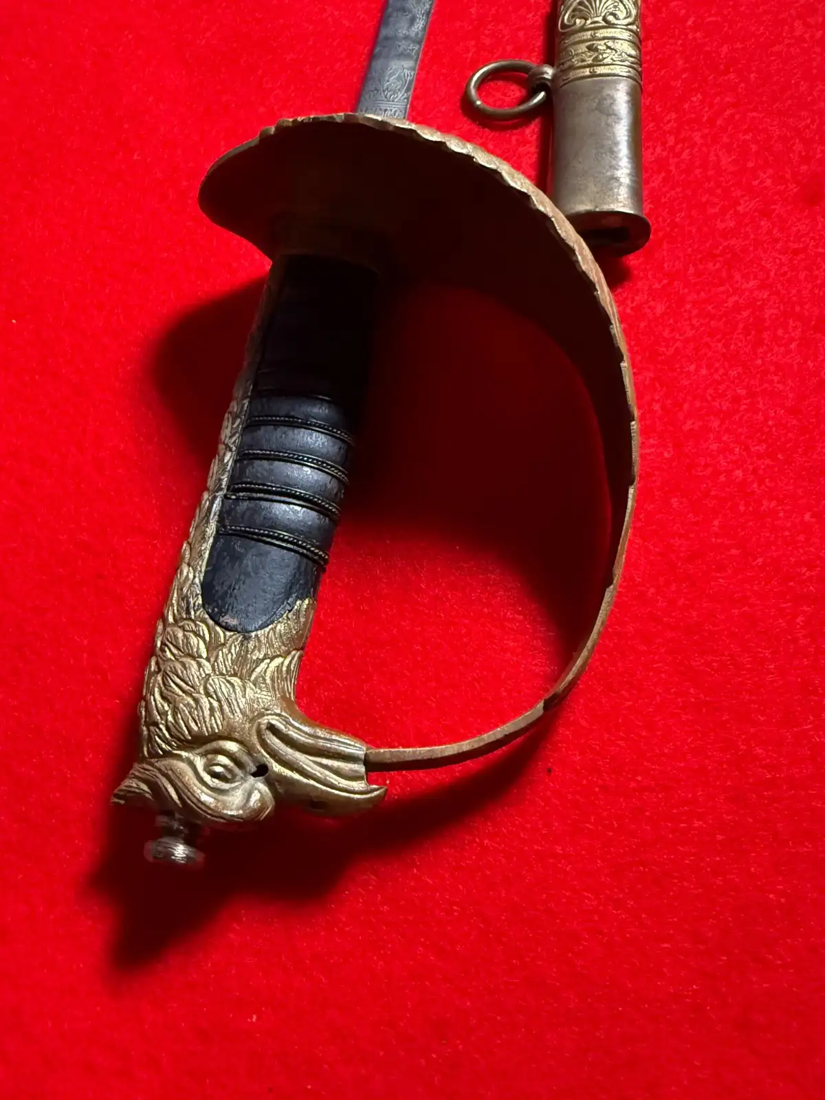 Italian WW2 Air Force Officer M1923 Sword - View 19