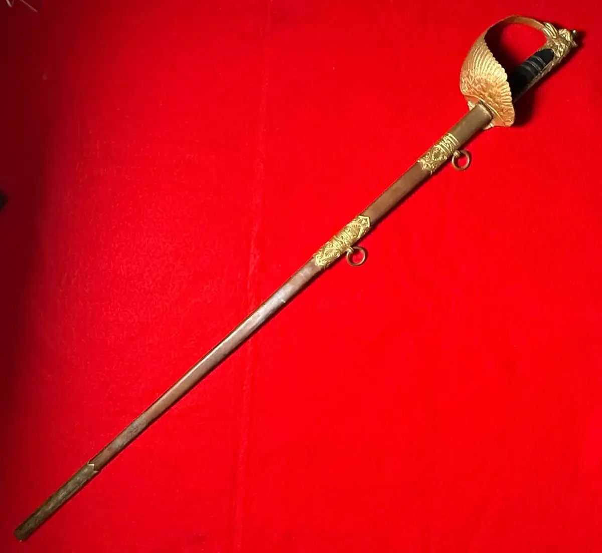 Italian WW2 Air Force Officer M1923 Sword alternate view
