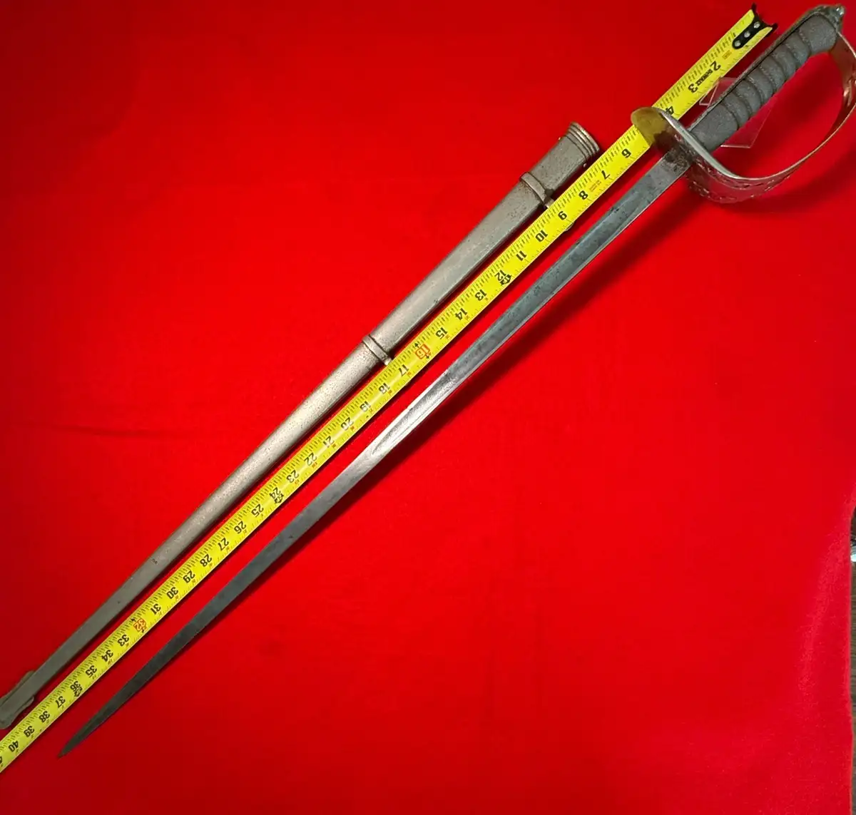 British Army M1897 Infantry Officer Sword alternate view