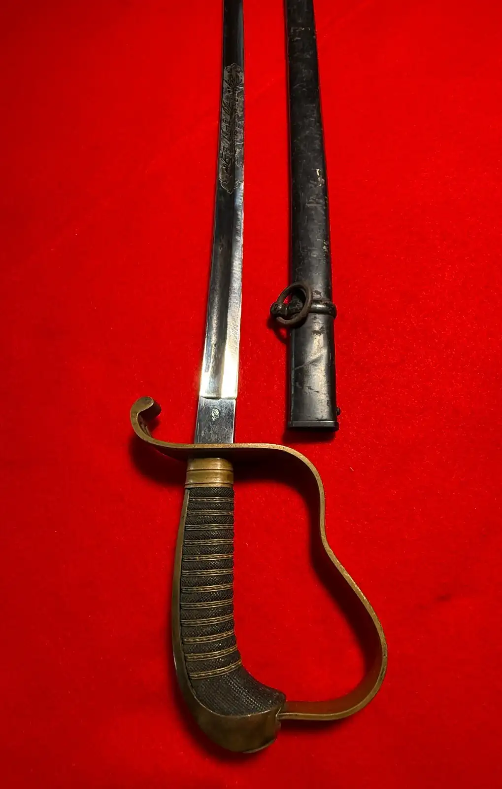 German Bavarian M1855 Infantry Officer Sword - View 10