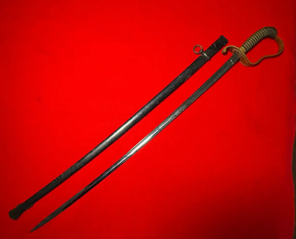 German Bavarian M1855 Infantry Officer Sword alternate view