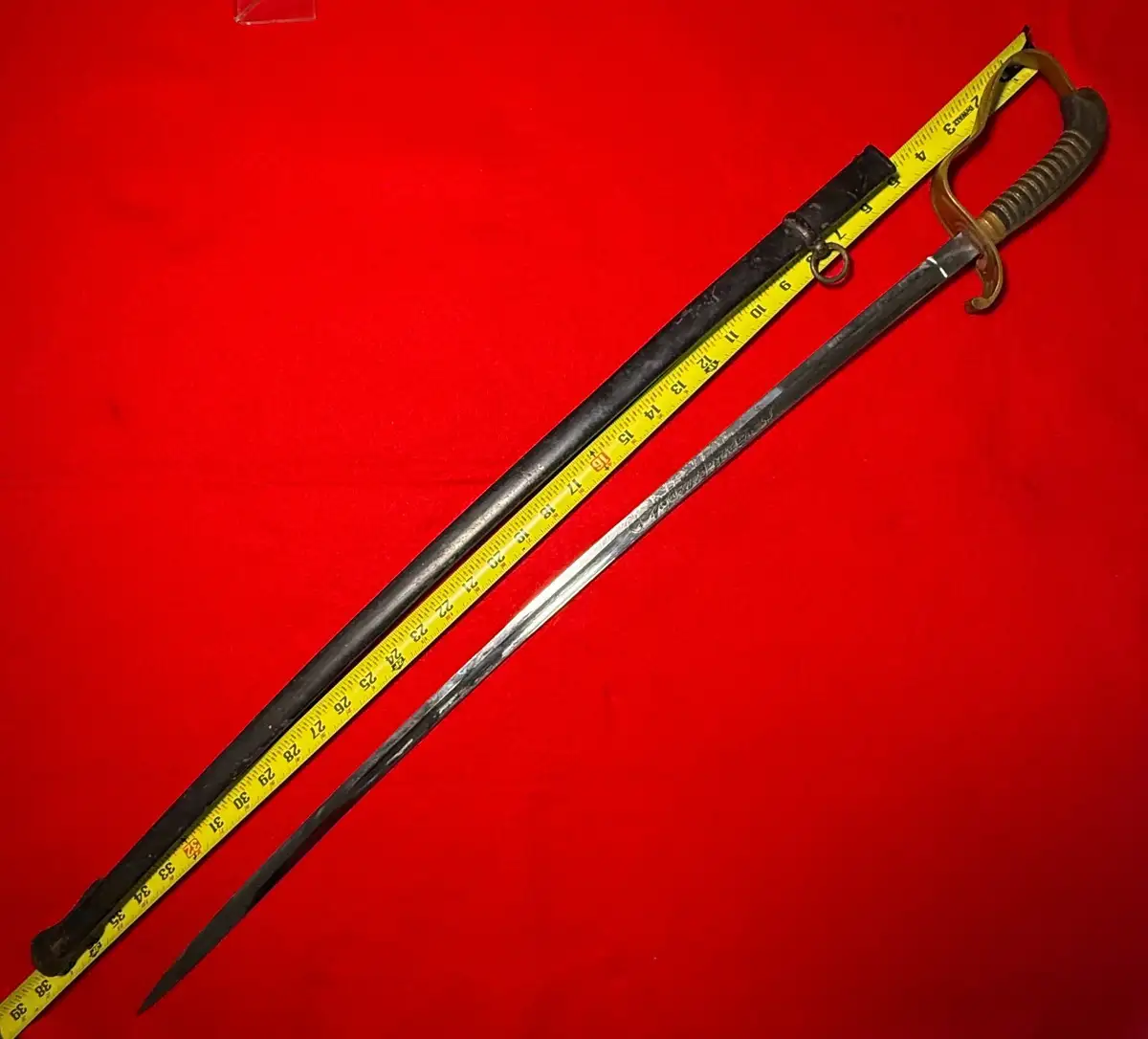 German Bavarian M1855 Infantry Officer Sword - View 3