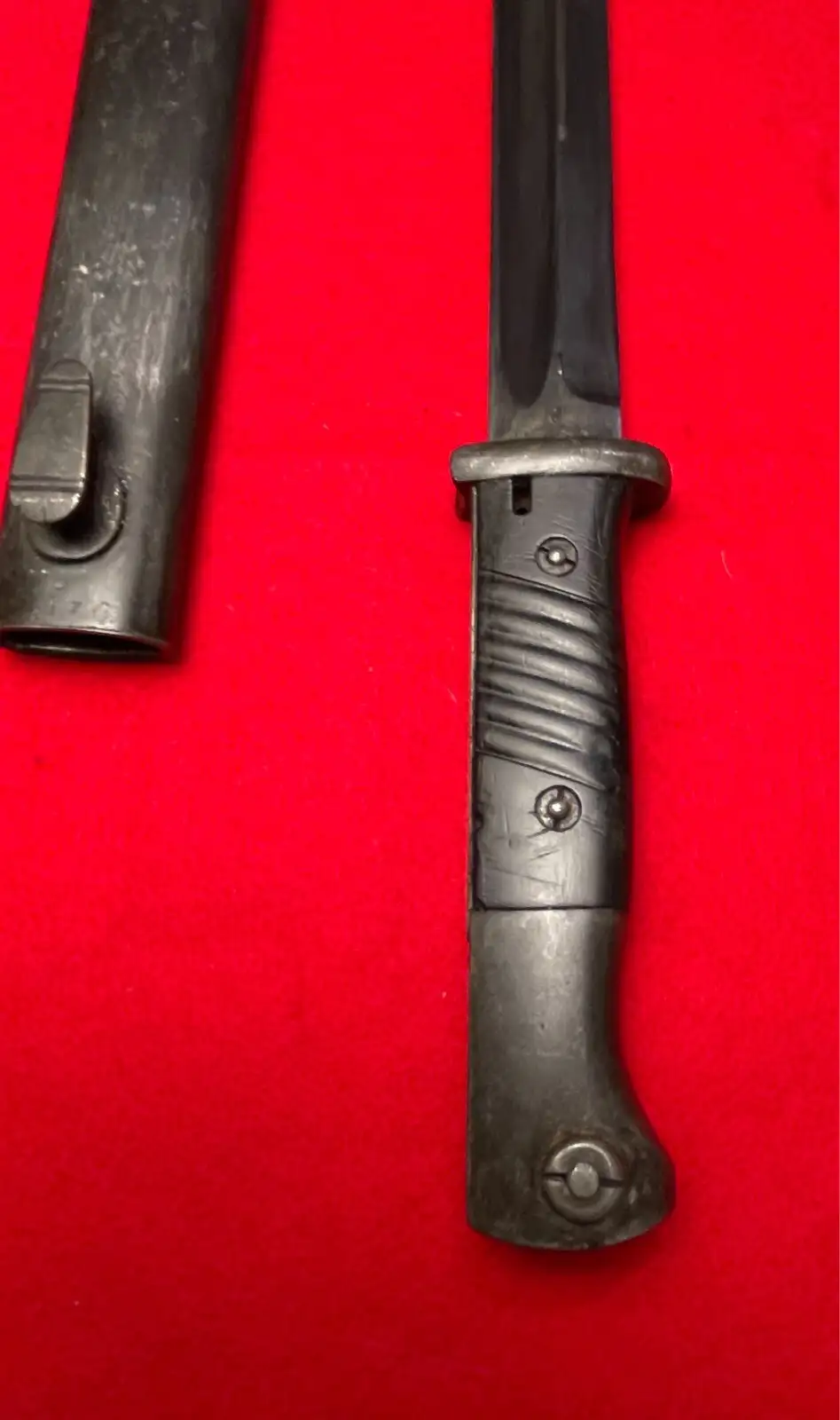 German WWII Mauser K98 Bayonet by F. Horster 1939 - View 10