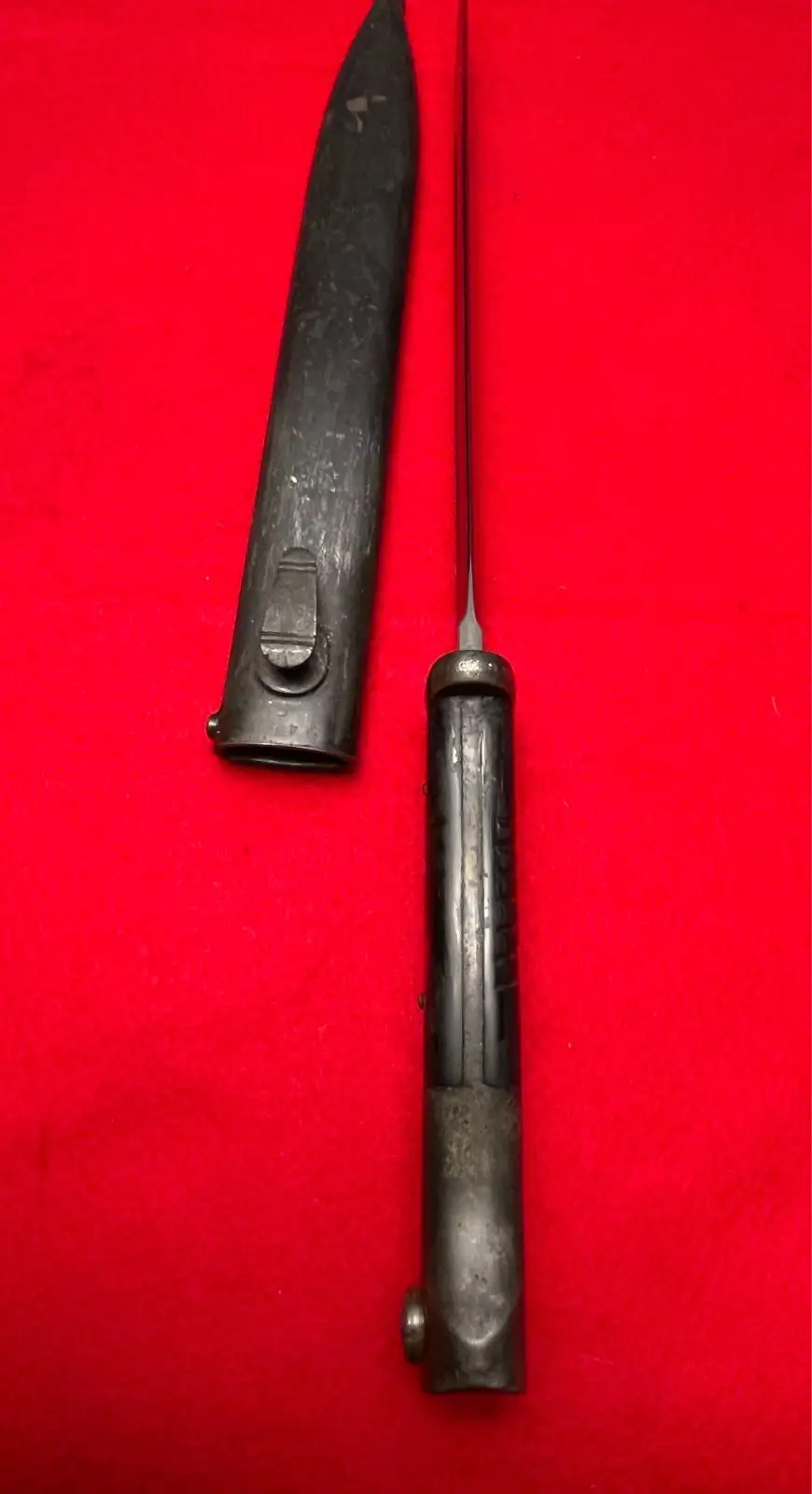 German WWII Mauser K98 Bayonet by F. Horster 1939 - View 11