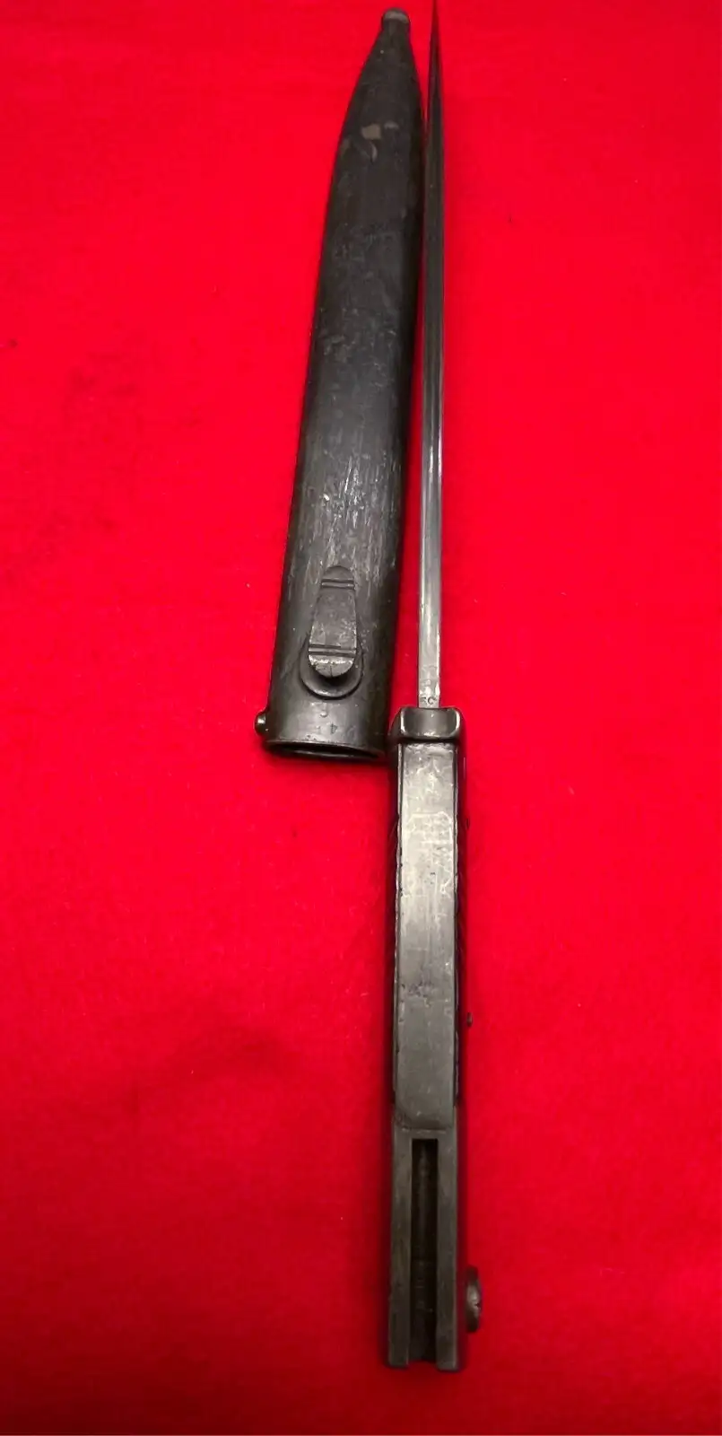 German WWII Mauser K98 Bayonet by F. Horster 1939 - View 12