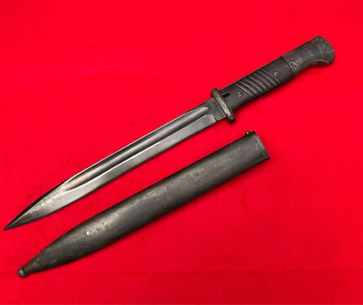 German WWII Mauser K98 Bayonet by F. Horster 1939 - View 3