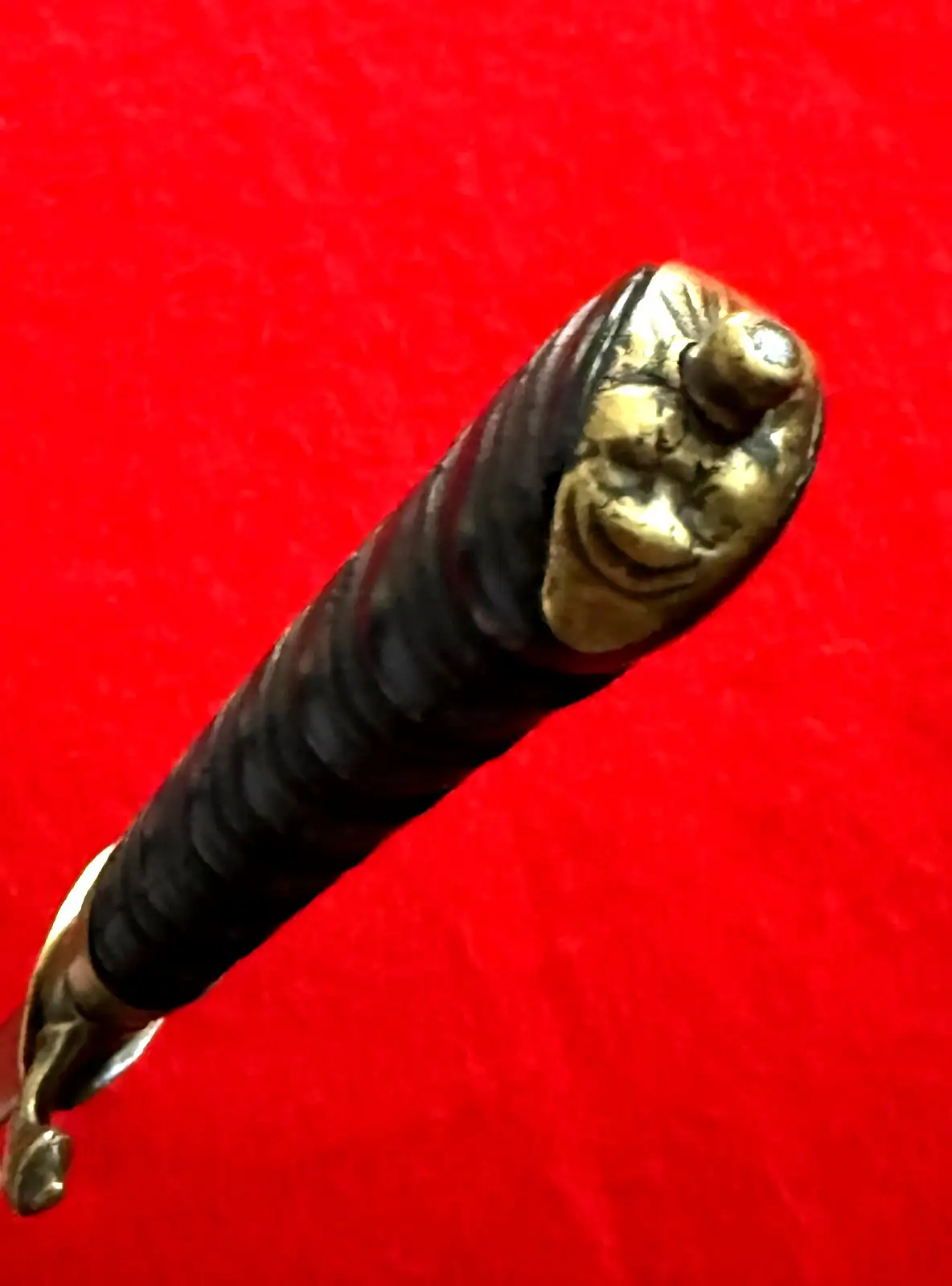 Original 18th Century Carved Short Sword - View 5