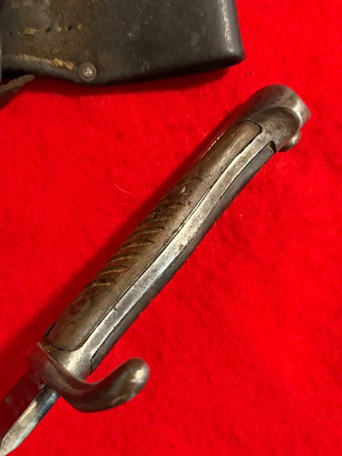 German WWI Mauser Bayonet for Turkey with Frog - View 12