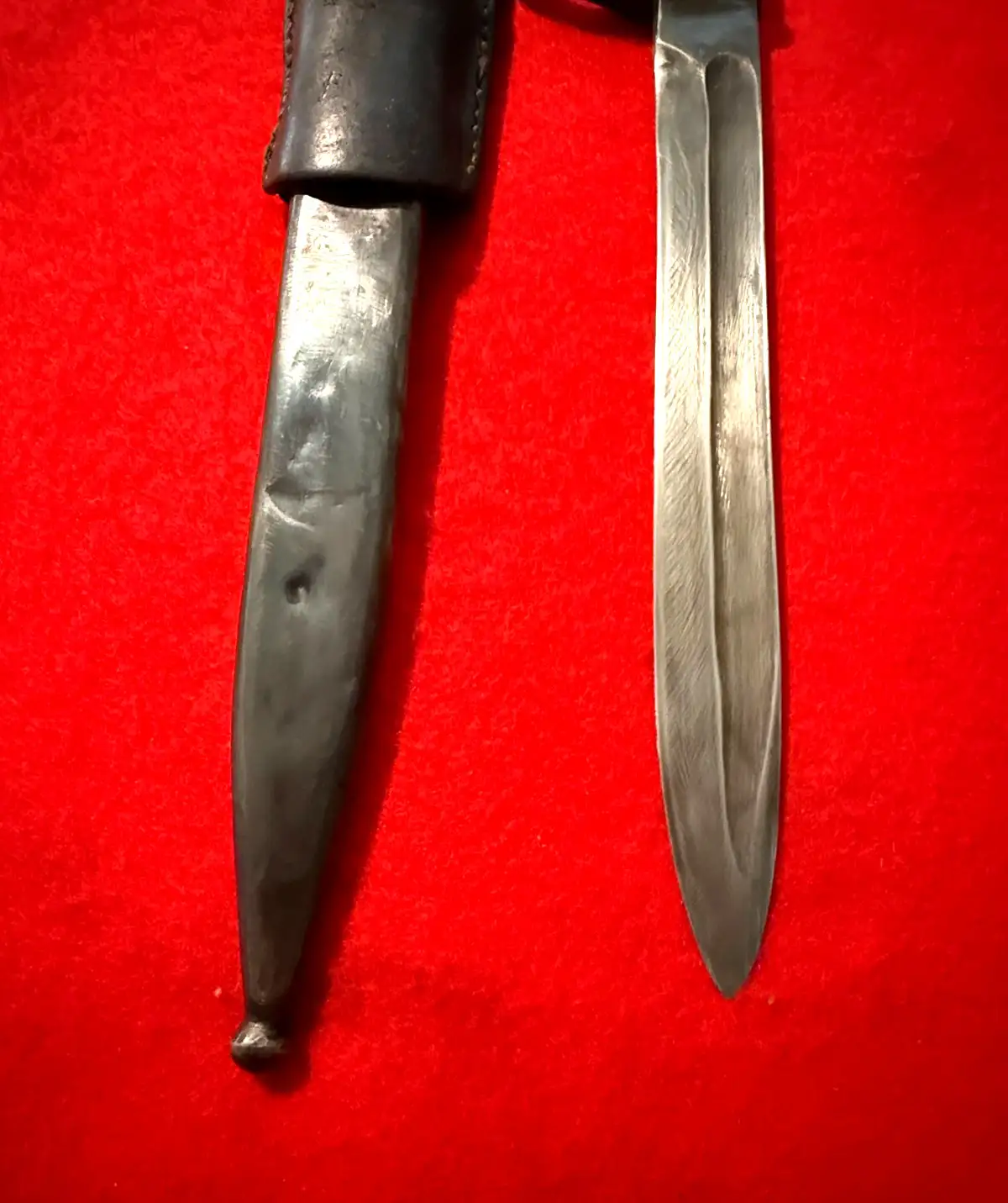 German WWI Mauser Bayonet for Turkey with Frog - View 5