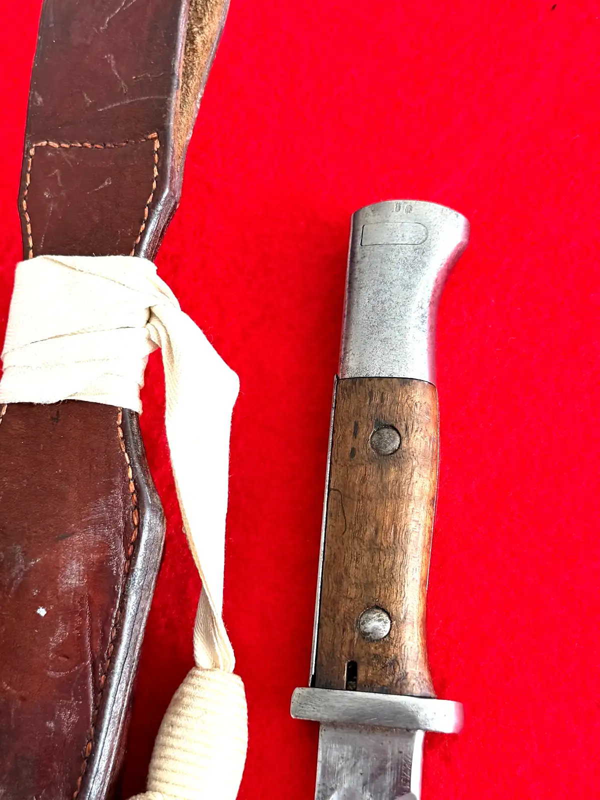 German WWI Erfurt 1915 M1884/98 Bayonet with Knot - View 13