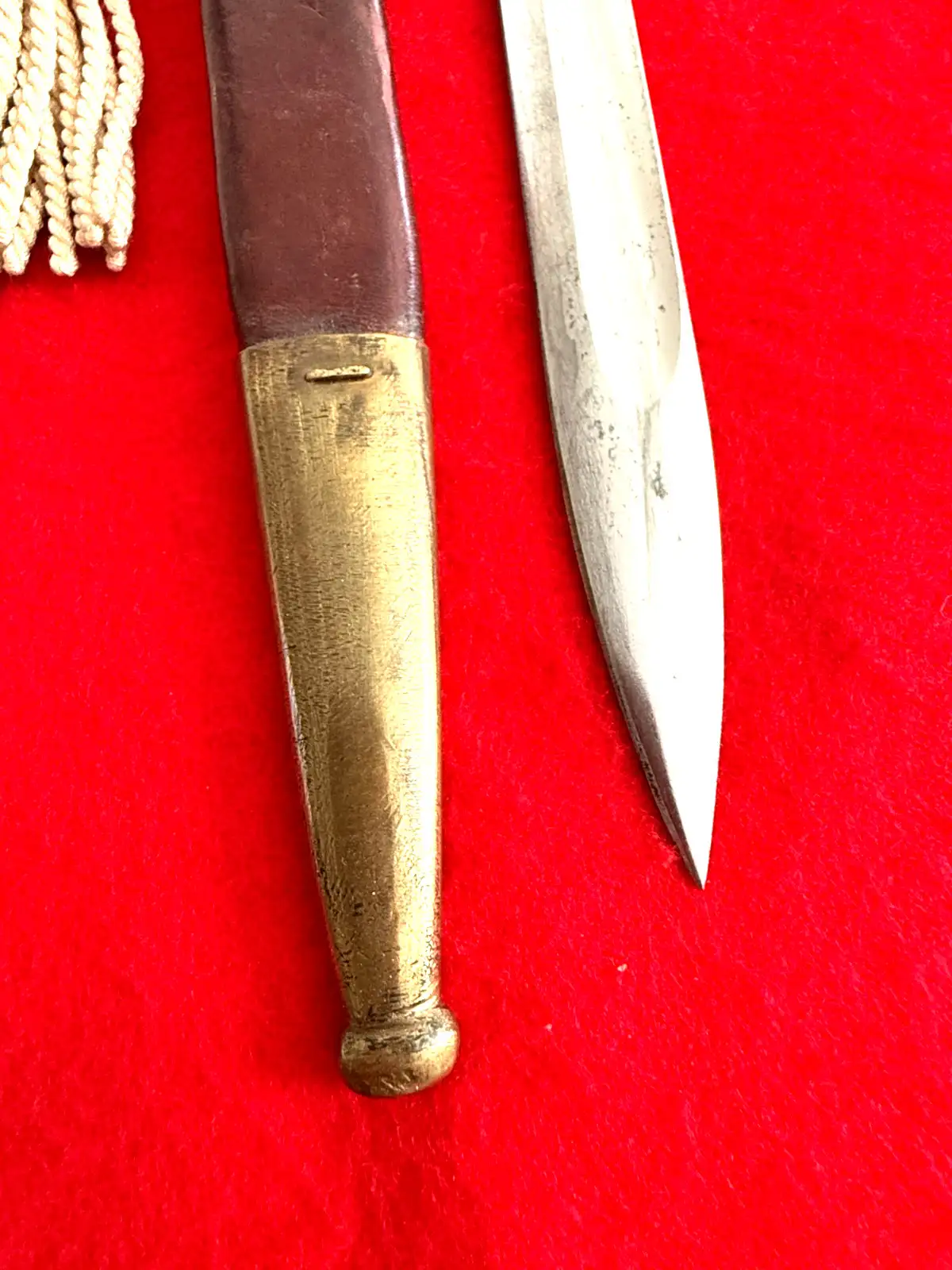 German WWI Erfurt 1915 M1884/98 Bayonet with Knot - View 4