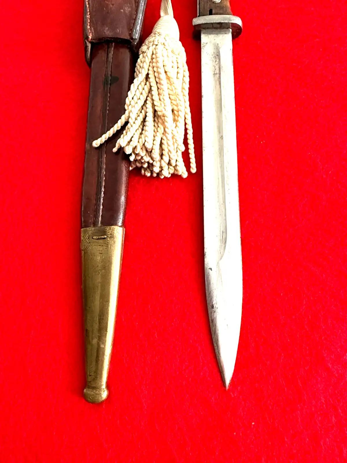 German WWI Erfurt 1915 M1884/98 Bayonet with Knot - View 5