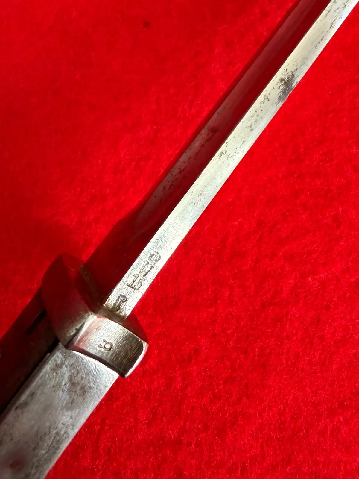 German WWI Erfurt 1915 M1884/98 Bayonet with Knot - View 9
