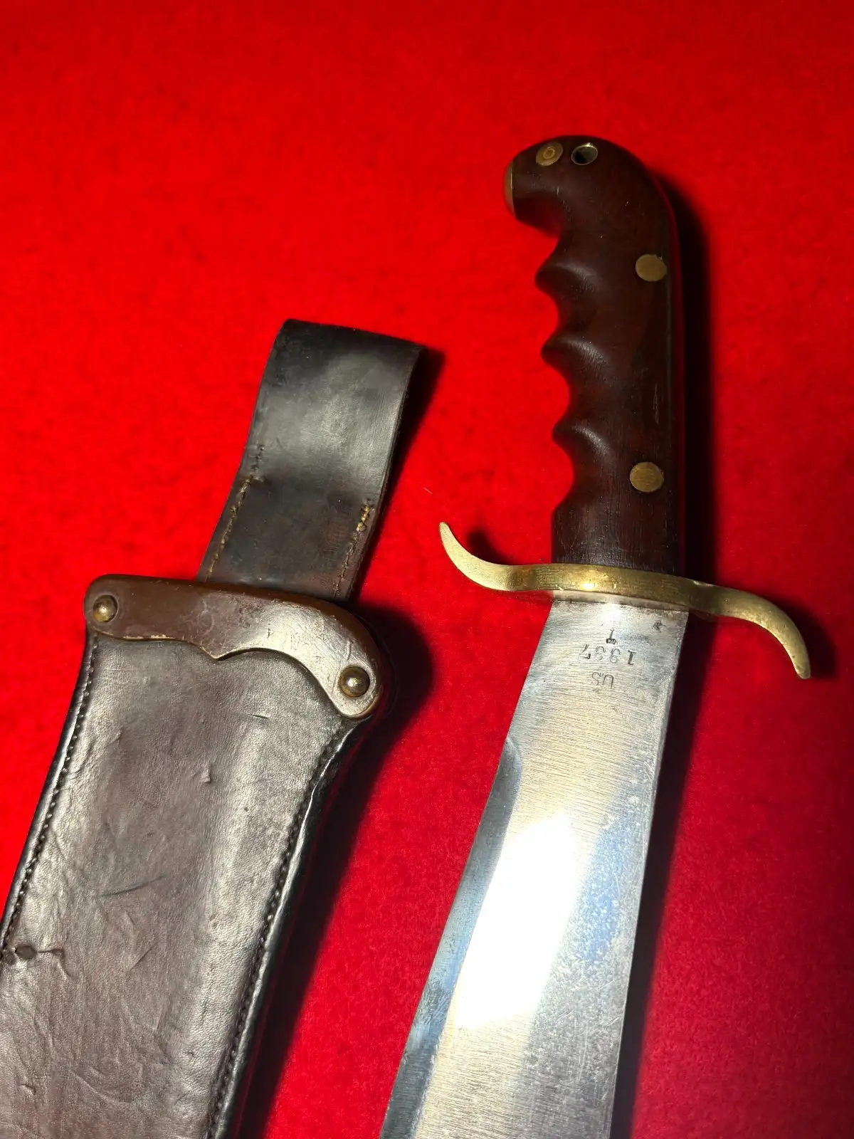 US WWI M1904 Springfield Hospital Bolo Knife - View 7