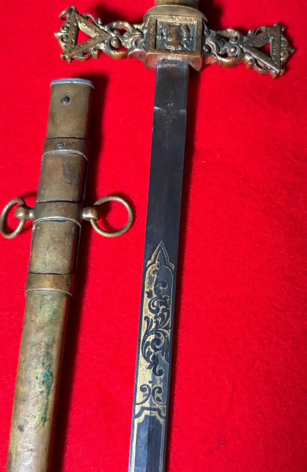 Masonic Knights Templar Ceremonial Sword - View 10
