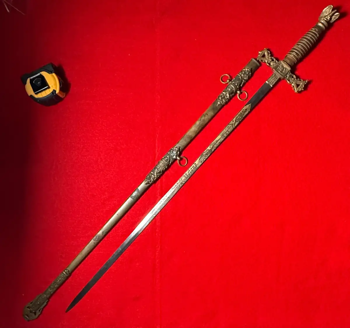 Masonic Knights Templar Ceremonial Sword alternate view