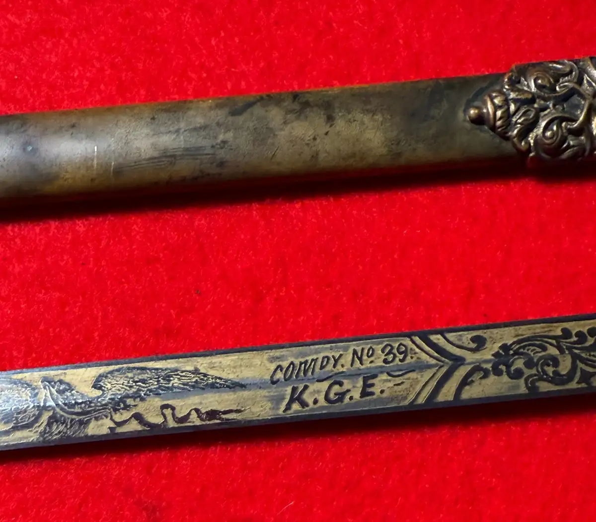Masonic Knights Templar Ceremonial Sword - View 7