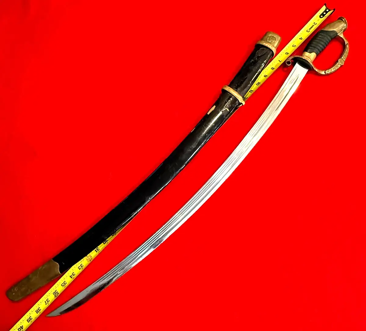 Soviet WWII Cavalry Officer Shashka Sword alternate view
