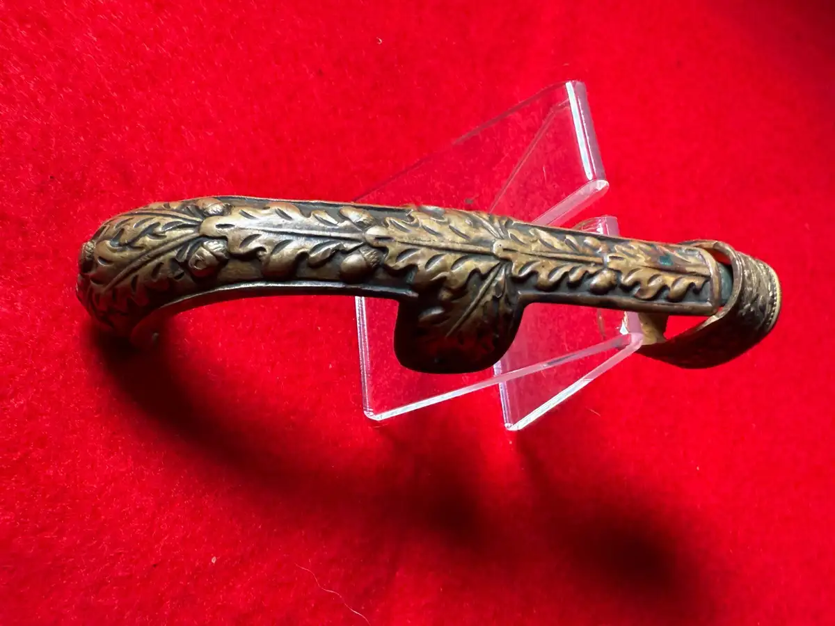 German WWI-WWII Sabre Handle Parts alternate view