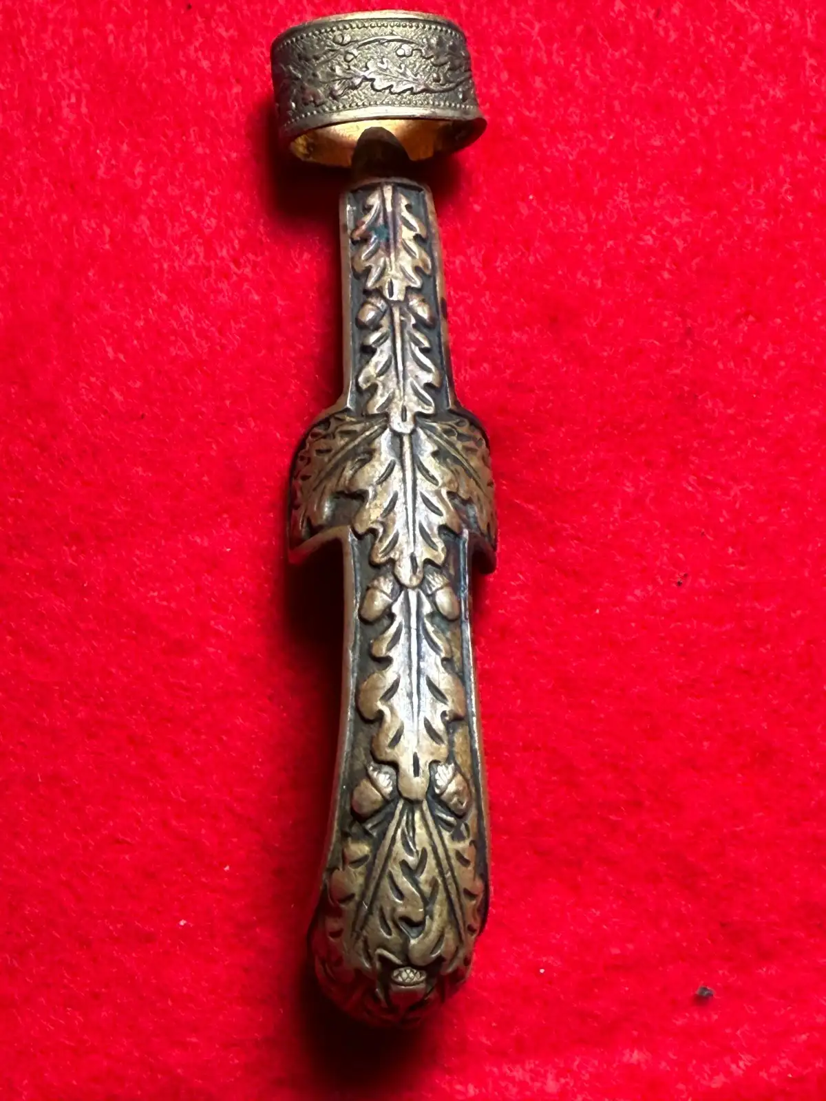 German WWI-WWII Sabre Handle Parts - View 4
