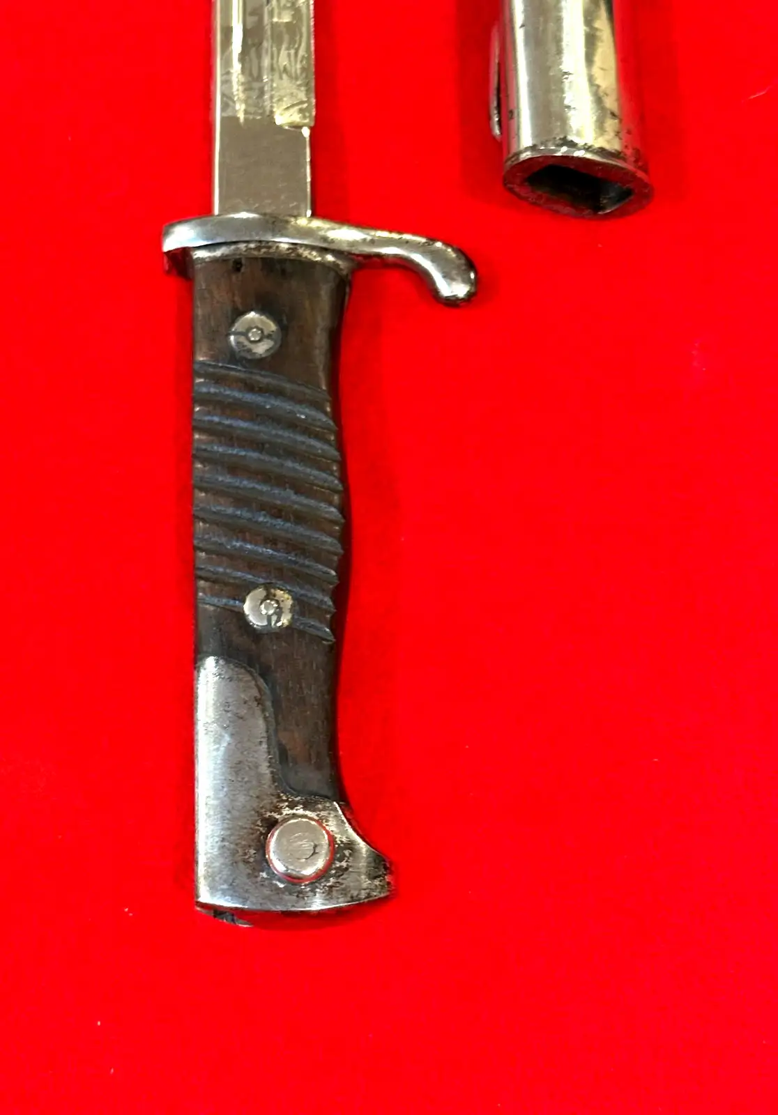 German WWI M1898 Bayonet with Engraved Blade - View 15