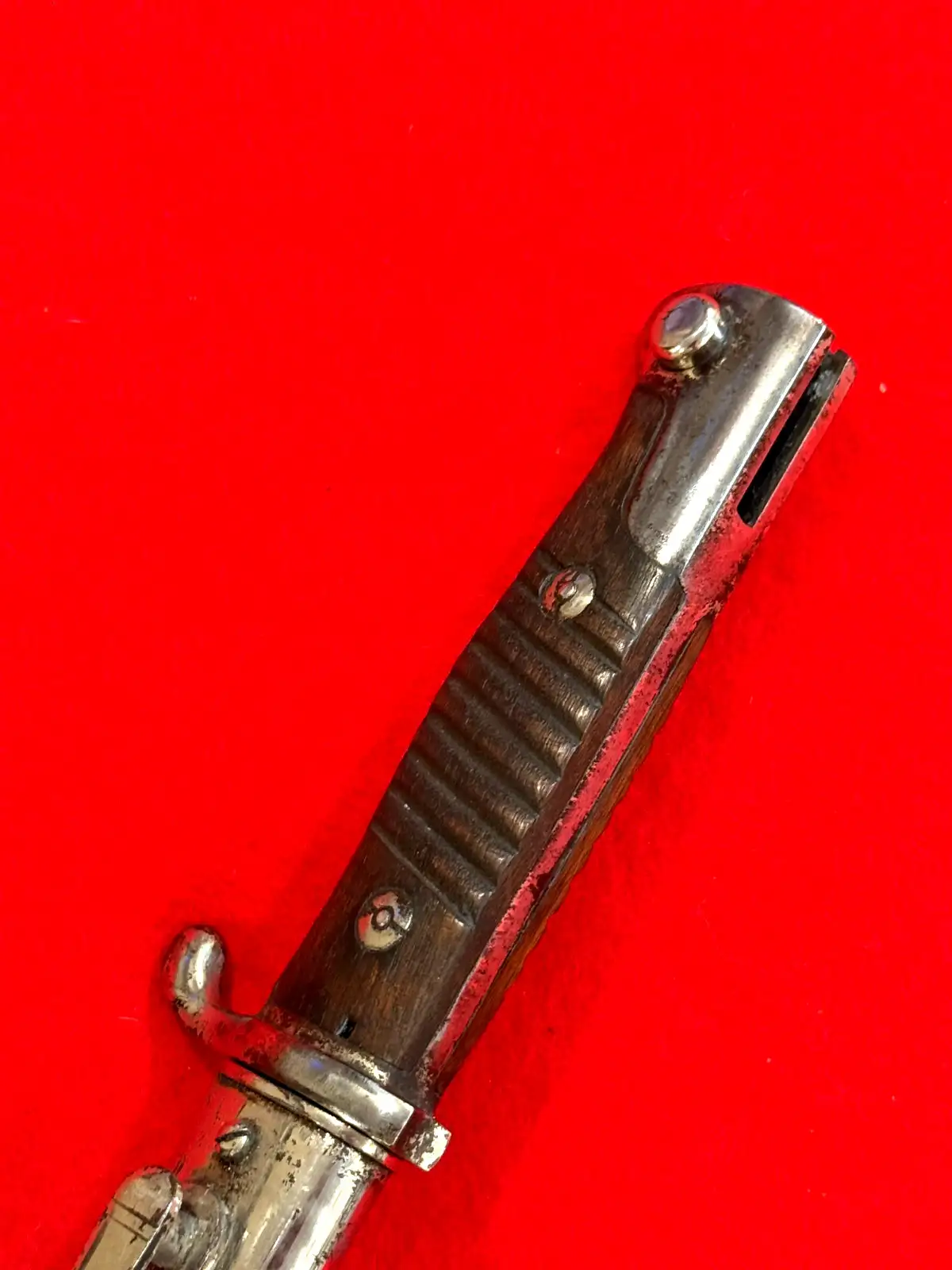 German WWI M1898 Bayonet with Engraved Blade - View 16