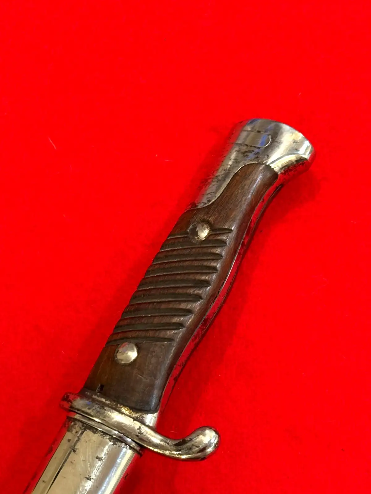 German WWI M1898 Bayonet with Engraved Blade - View 18