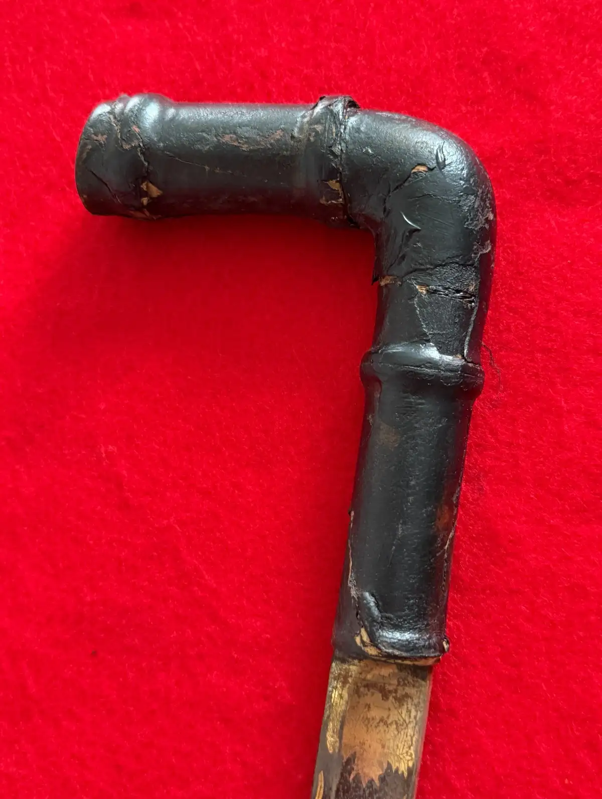 German 19th Century Gold Etched Straight Sword - View 10