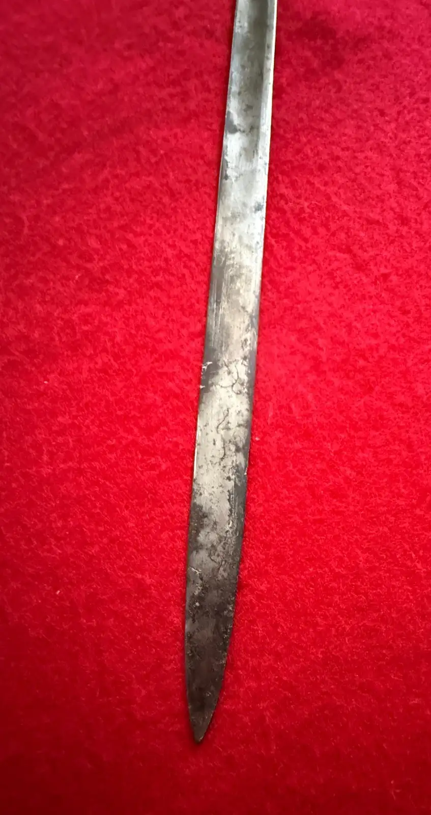 German 19th Century Gold Etched Straight Sword - View 6