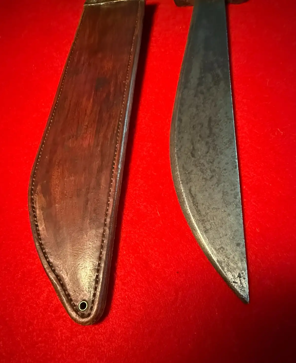Original US WW1 M1909 Bolo Knife - View 4