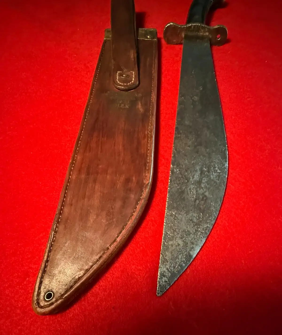 Original US WW1 M1909 Bolo Knife - View 5