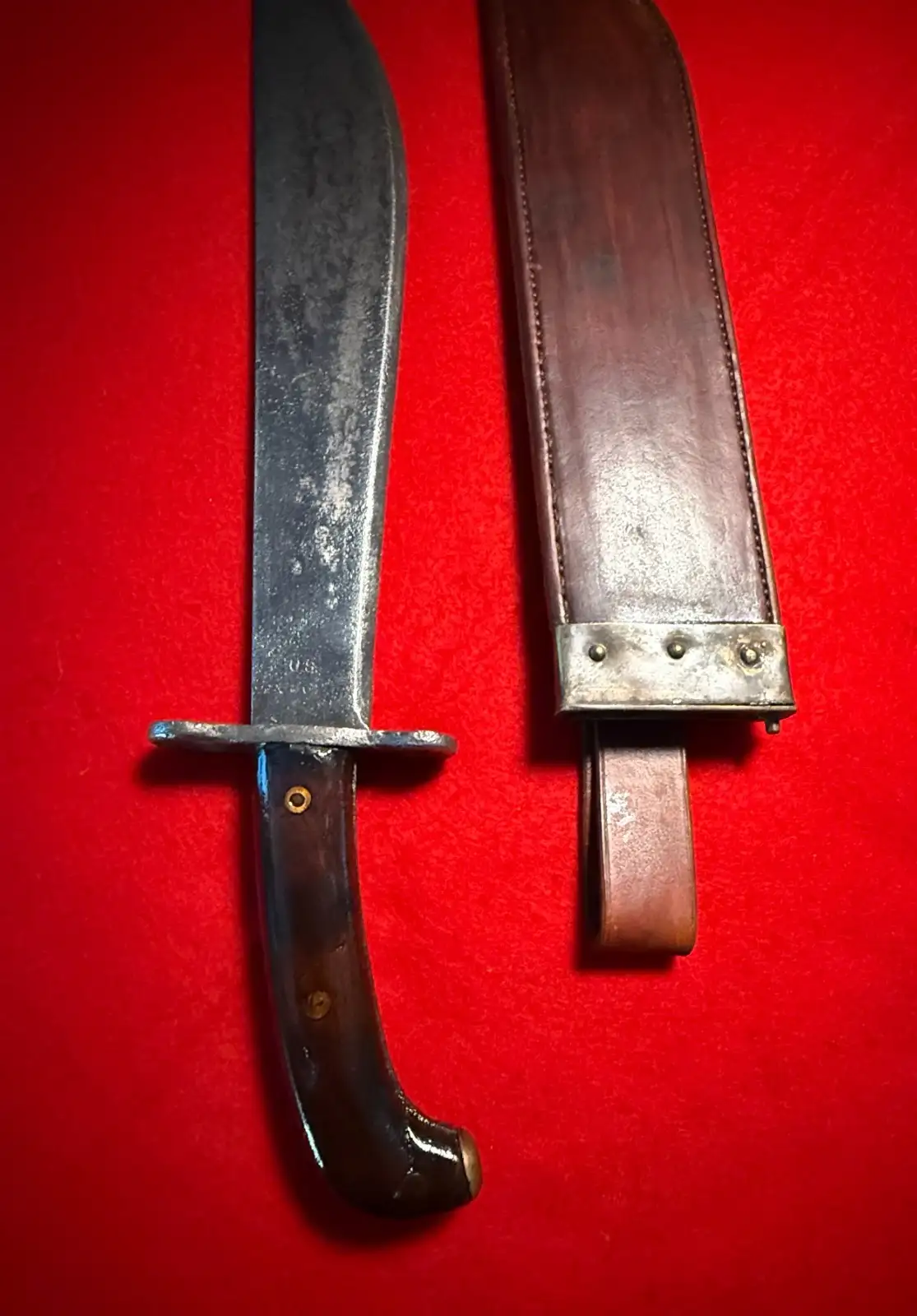 Original US WW1 M1909 Bolo Knife - View 6