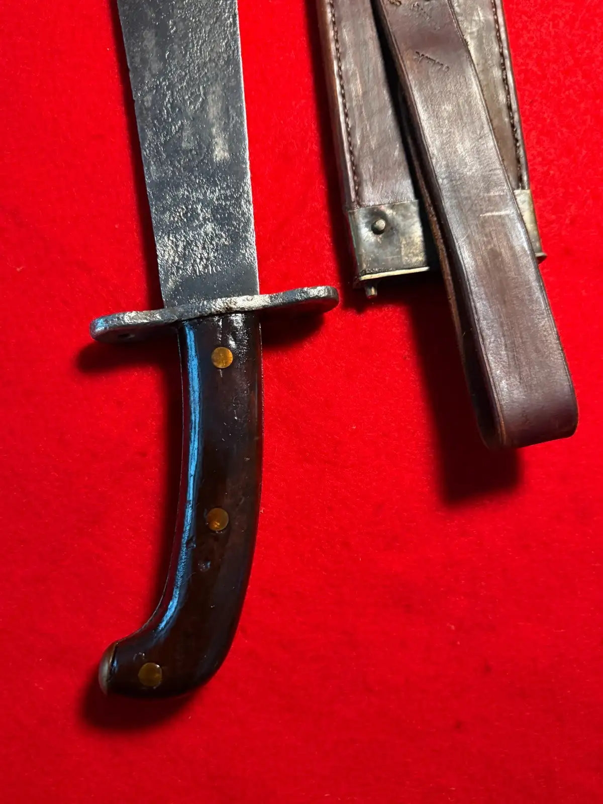 Original US WW1 M1909 Bolo Knife - View 7
