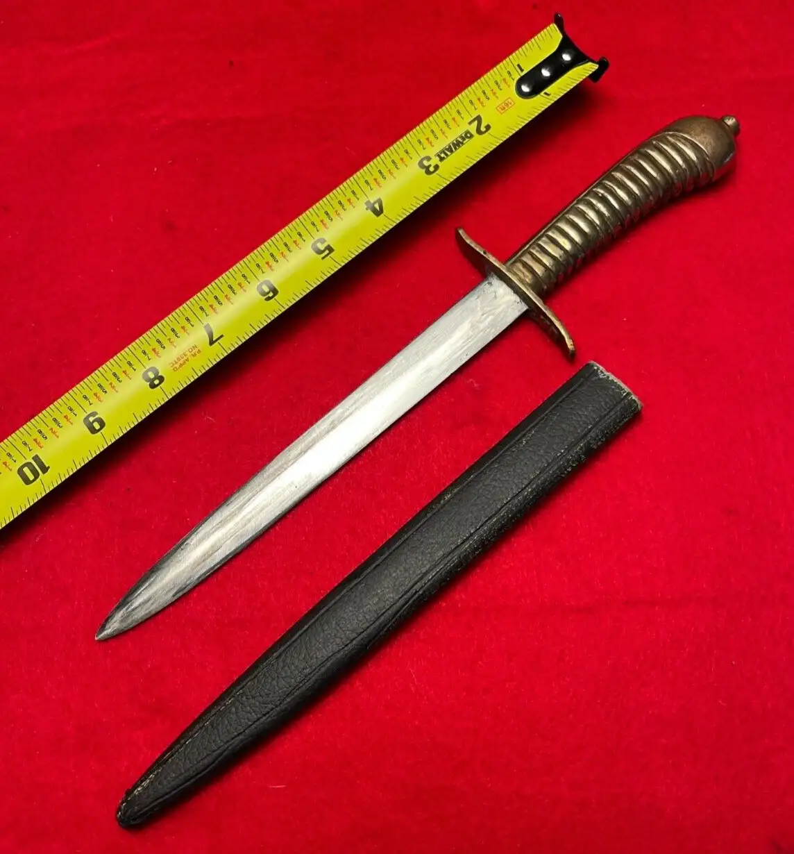 German WWI-WWII Boot Fighting Knife alternate view