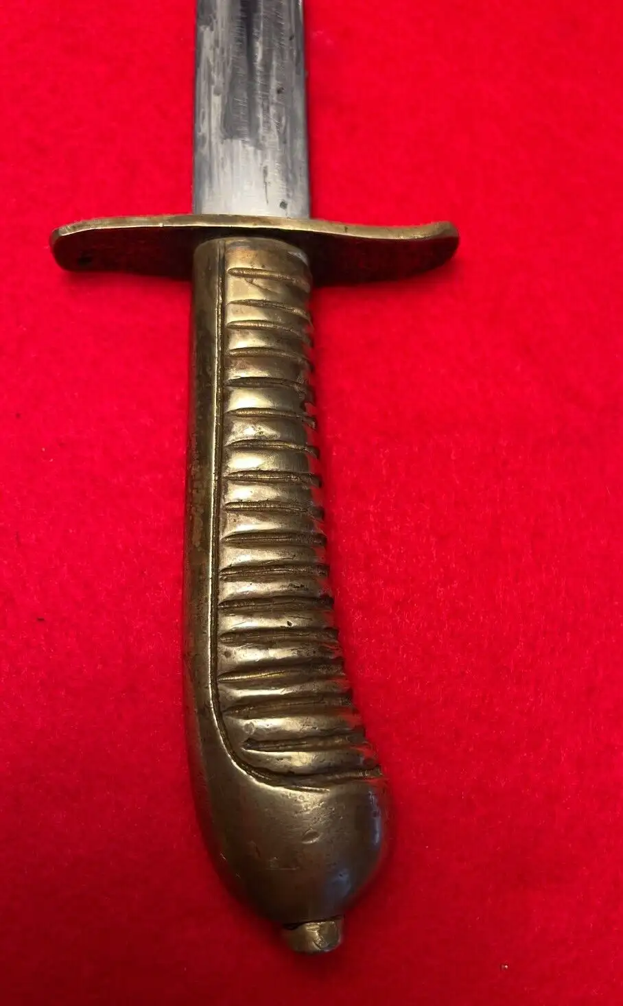 German WWI-WWII Boot Fighting Knife - View 6