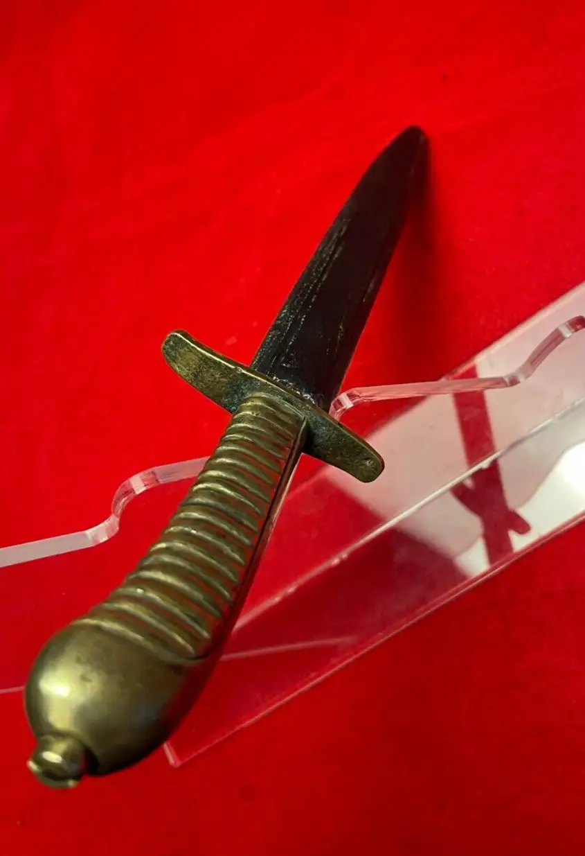 German WWI-WWII Boot Fighting Knife - View 8