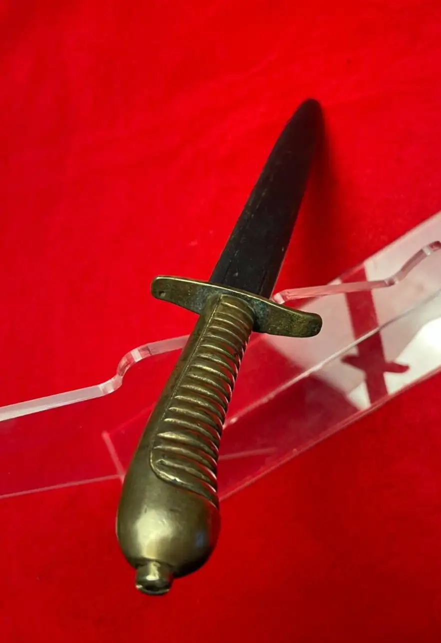 German WWI-WWII Boot Fighting Knife - View 9