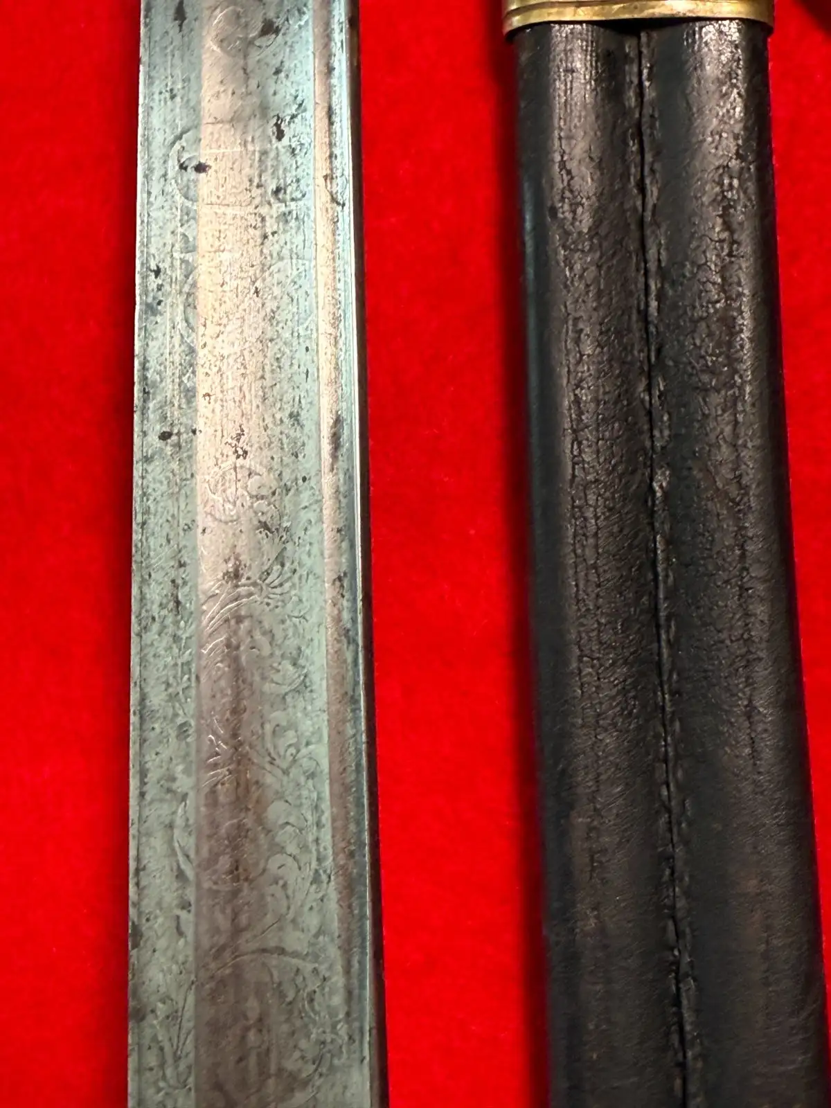 US Civil War M1850 Foot Officer Sword - View 15