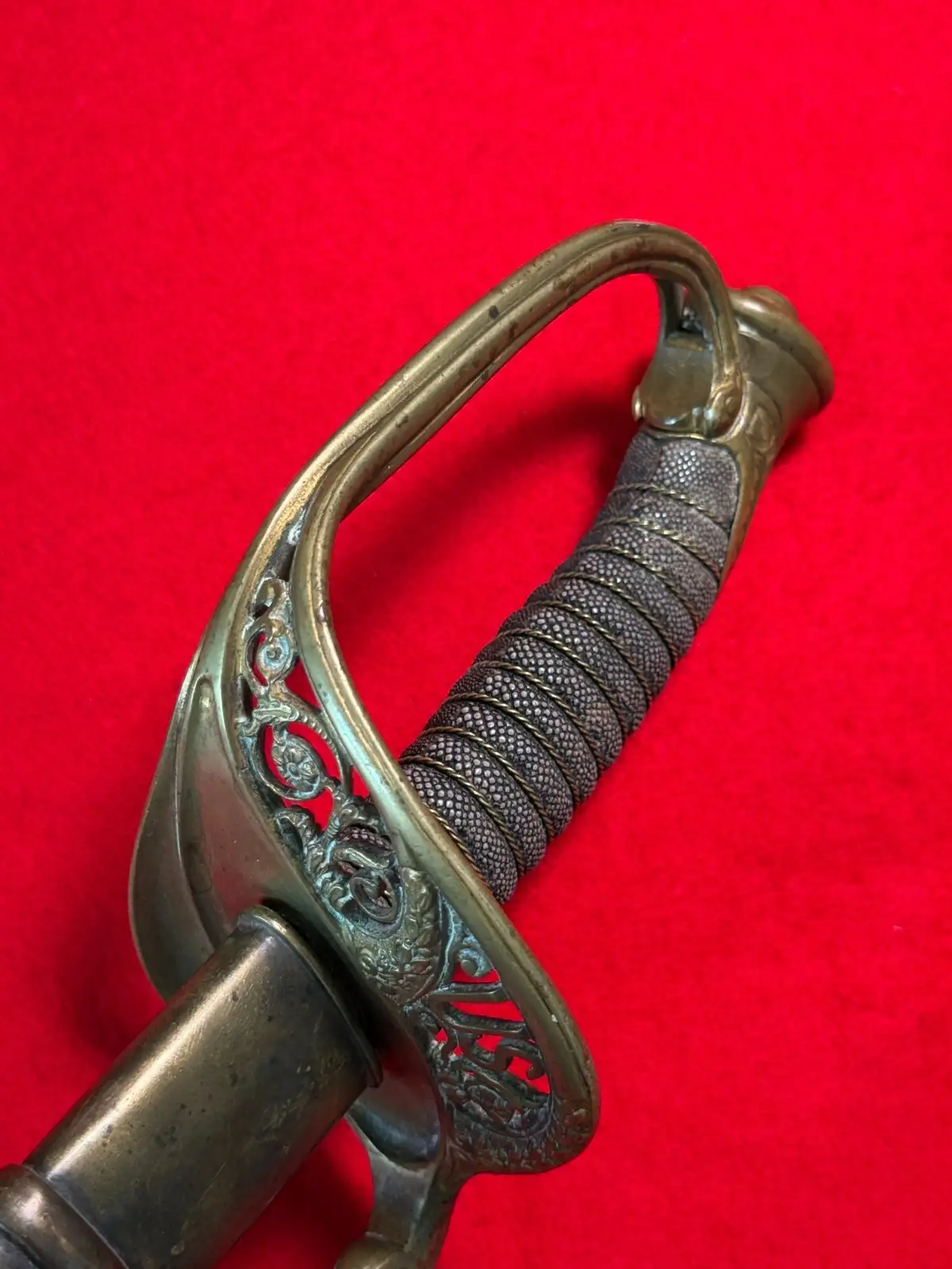 US Civil War M1850 Foot Officer Sword - View 17