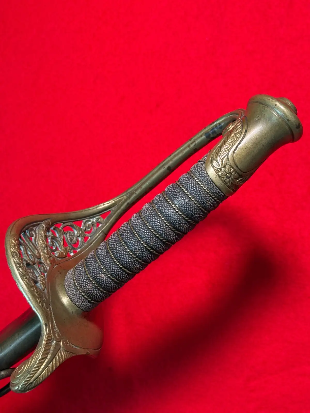 US Civil War M1850 Foot Officer Sword - View 18