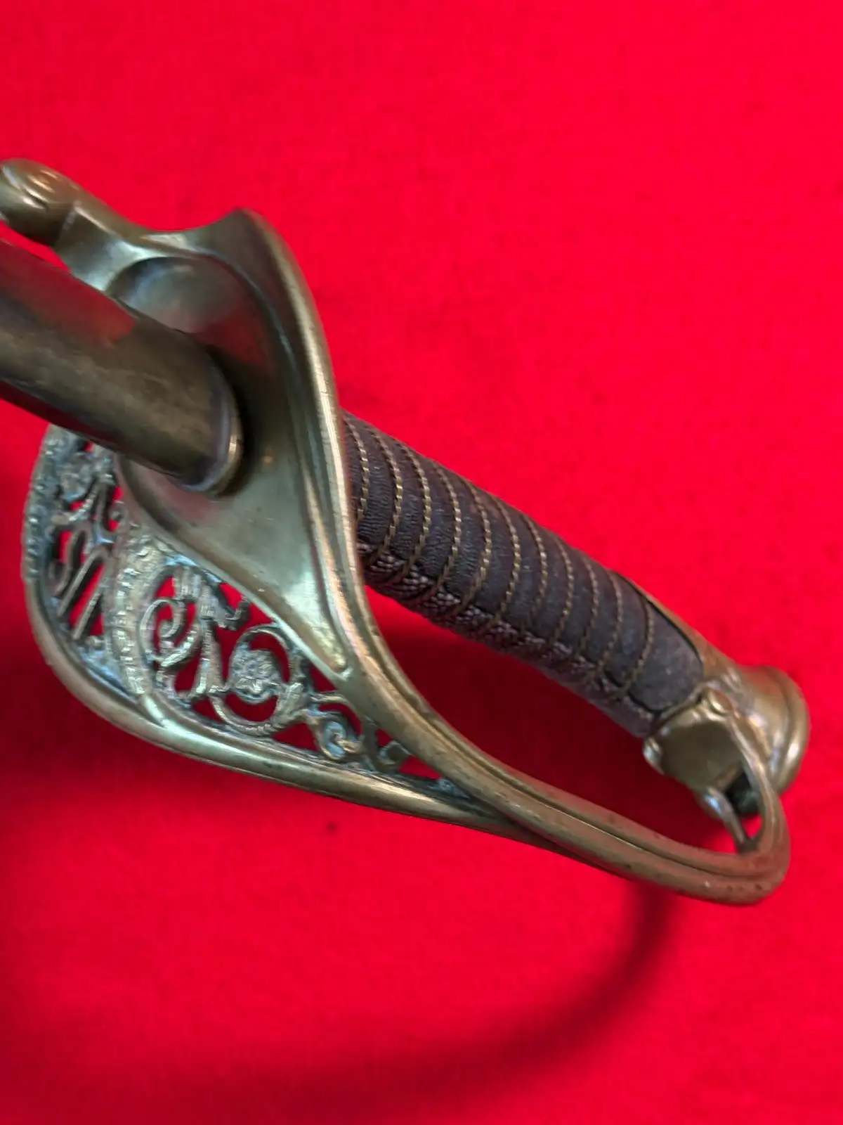 US Civil War M1850 Foot Officer Sword - View 20