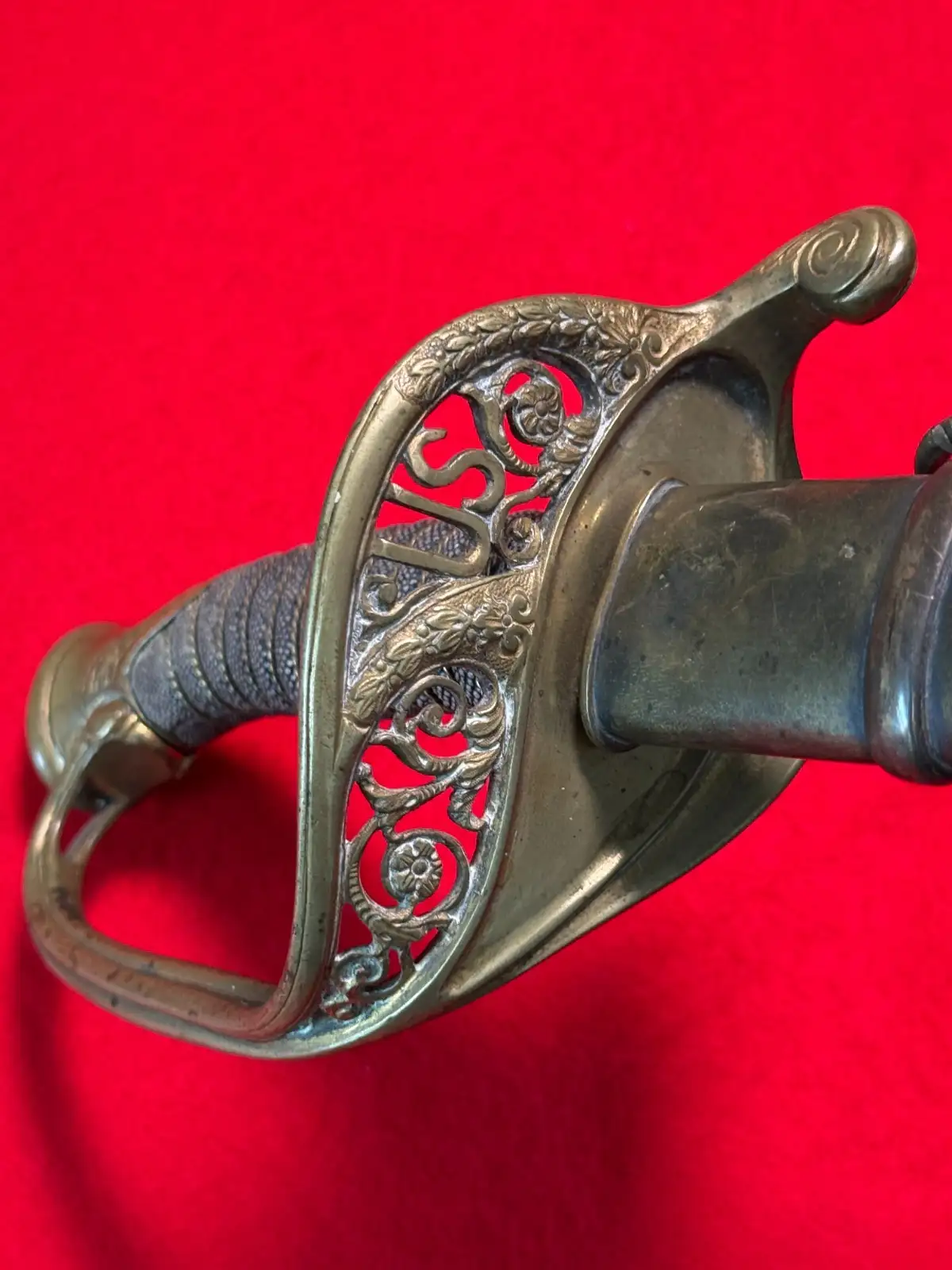 US Civil War M1850 Foot Officer Sword - View 6