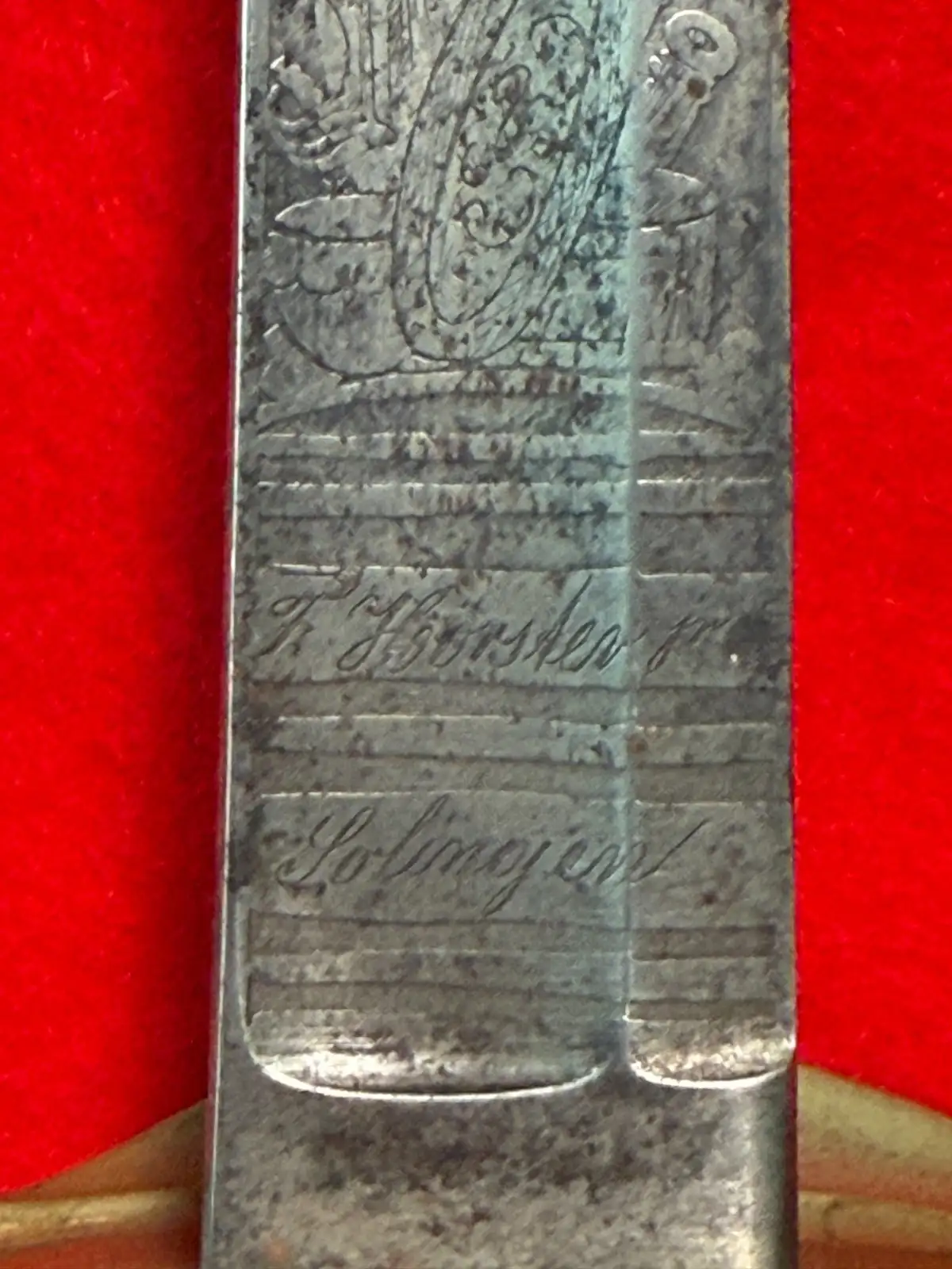 US Civil War M1850 Foot Officer Sword - View 9