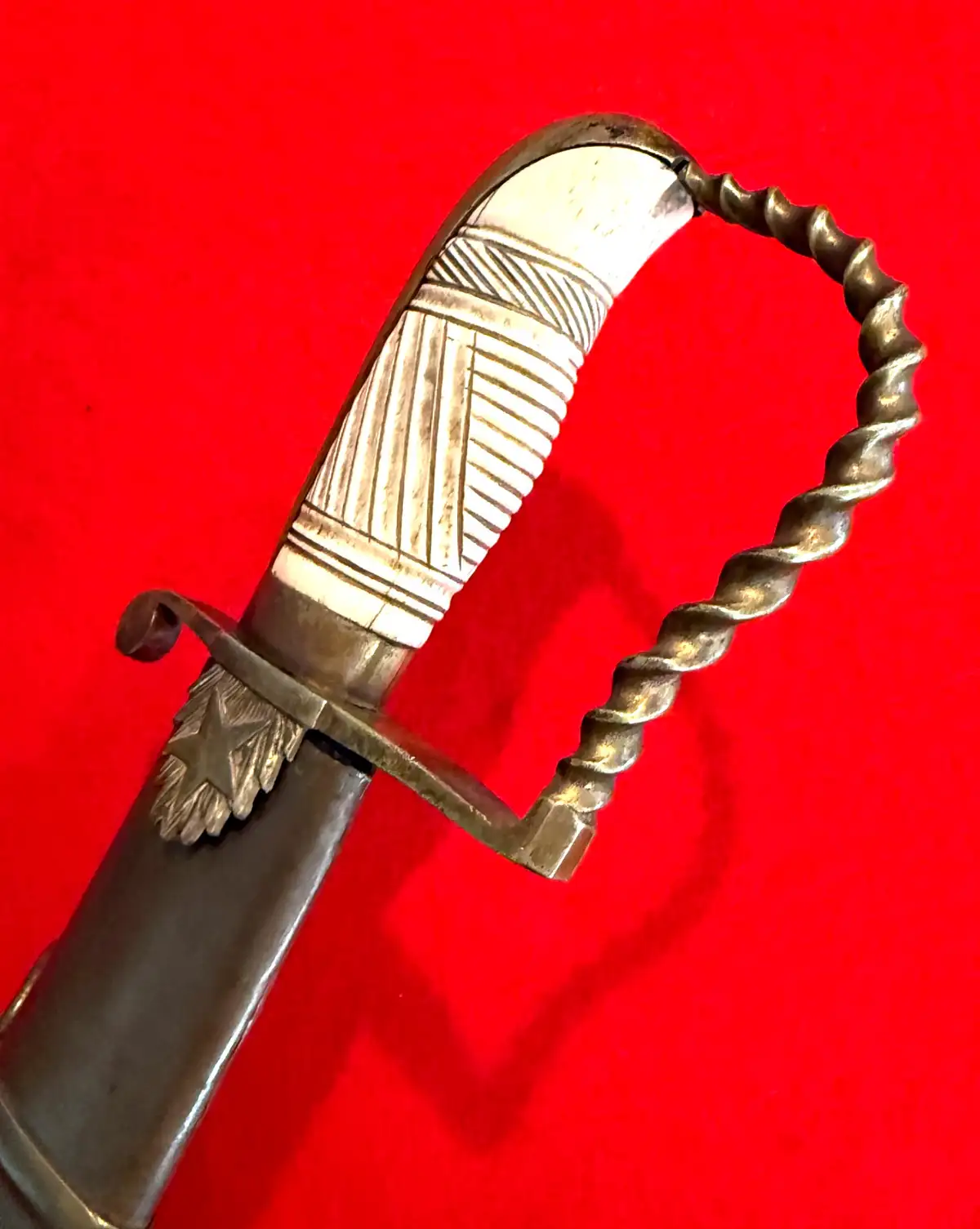 US War of 1812 Mounted Artillery Sword - View 11