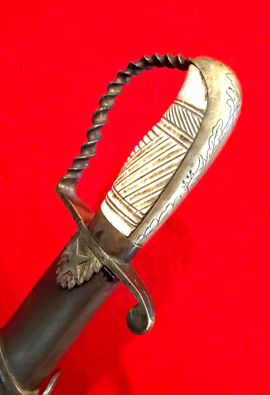 US War of 1812 Mounted Artillery Sword - View 14