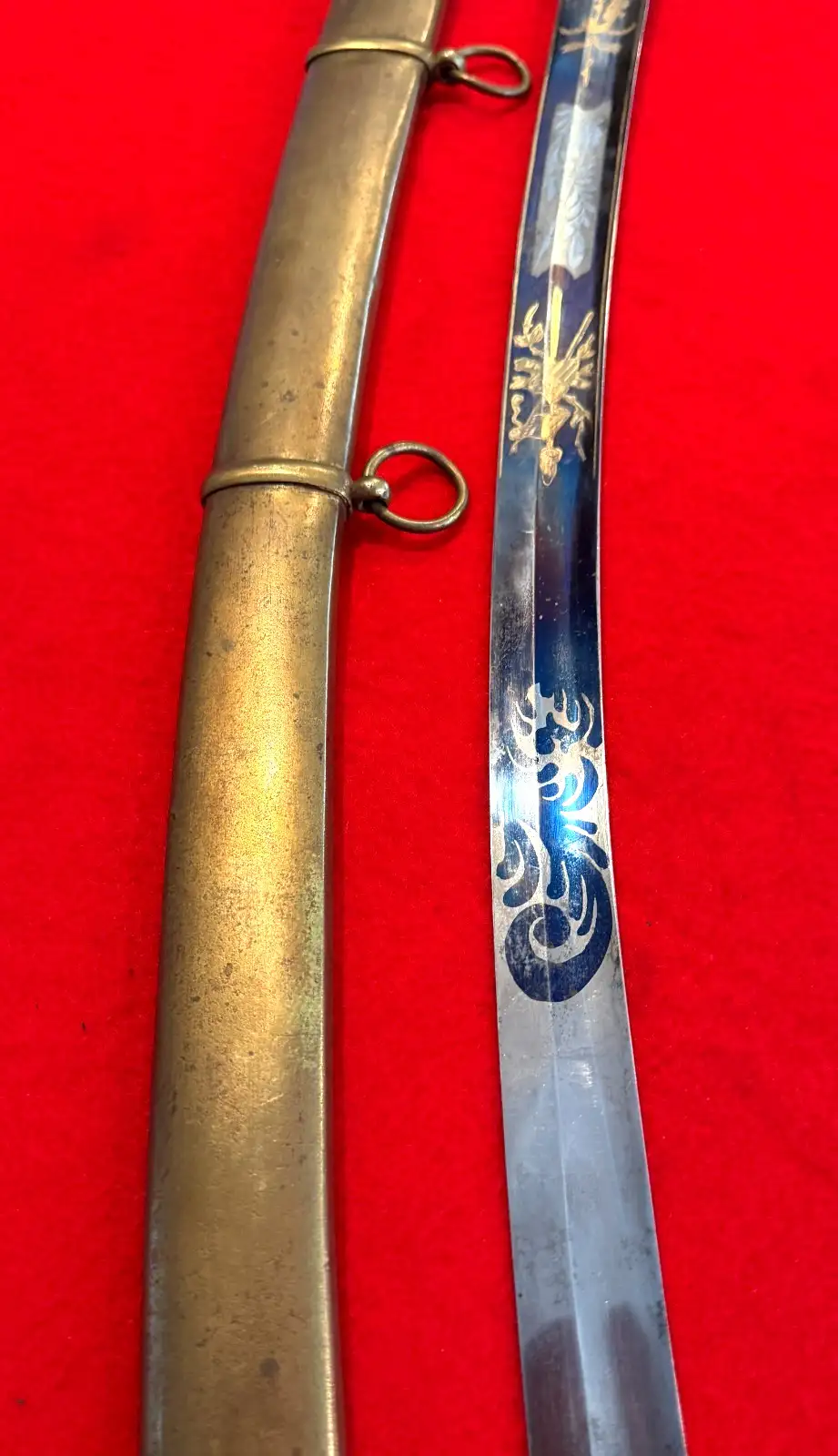 US War of 1812 Mounted Artillery Sword - View 3