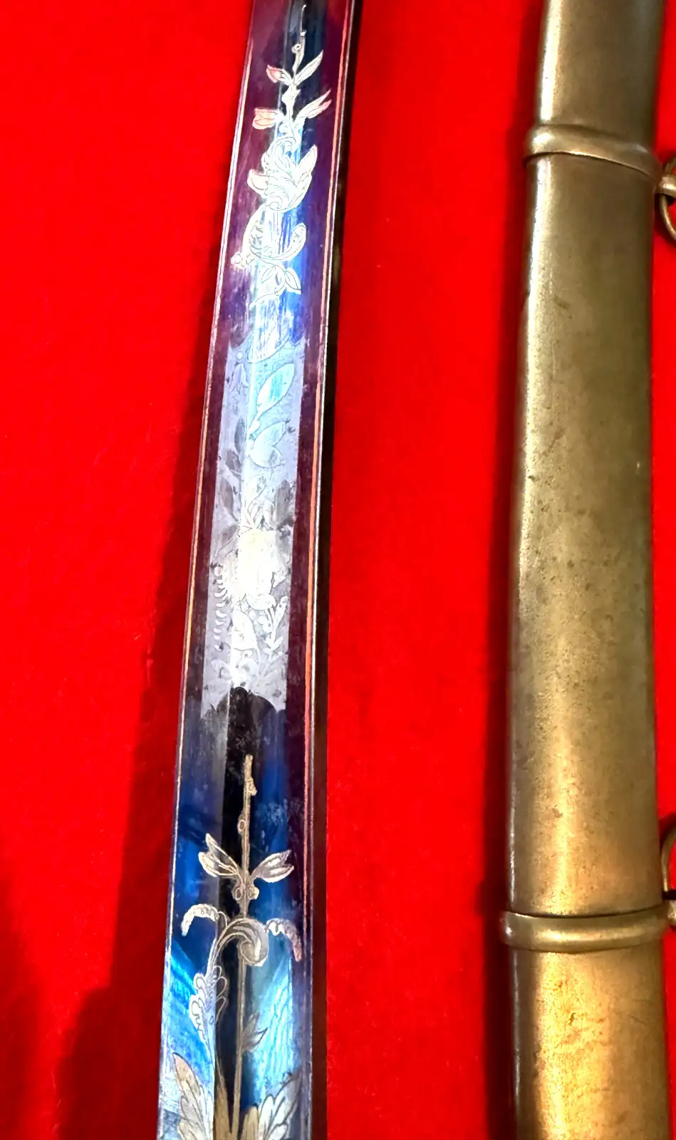 US War of 1812 Mounted Artillery Sword - View 4