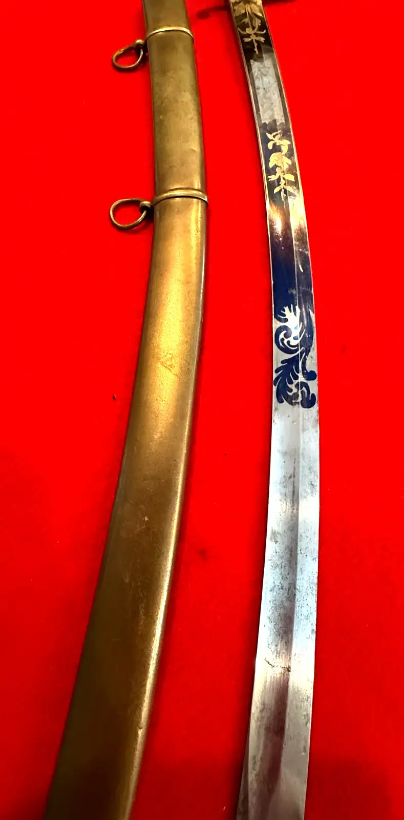 US War of 1812 Mounted Artillery Sword - View 5