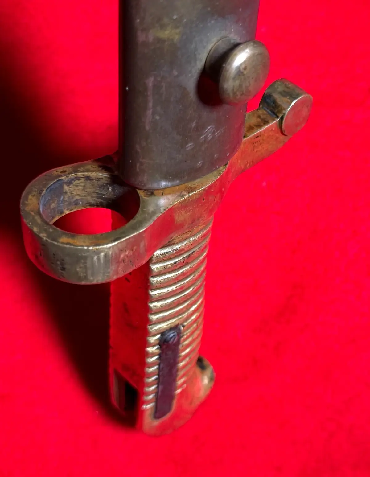 Rare Antique US Civil War Bayonet Short Sword - 12